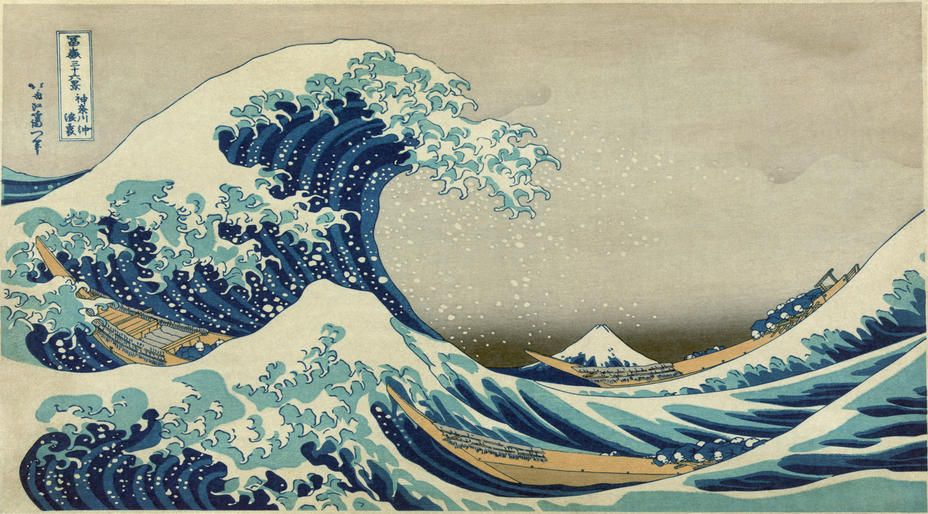 Katsushika Hokusai, The Great Wave off Kanagawa, c. 1831