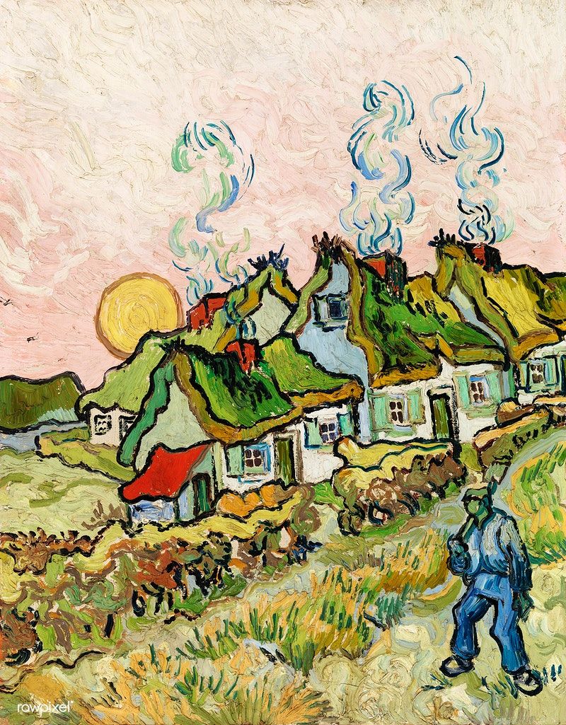 Vincent van Gogh, Reminiscence of the North, 1890