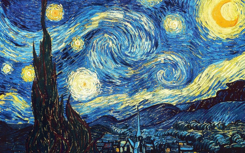 Vincent van Gogh, The Starry Night, 1889